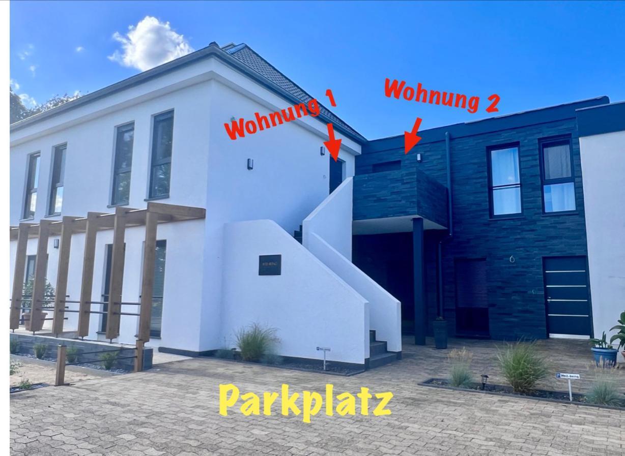 *75Qm* Stilvolle Wohnung + Waermekabine+Netflix Petershagen Exterior photo